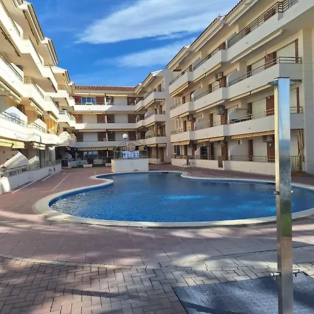 Vilafortuny A Pie De Playa Con Piscina شقة
