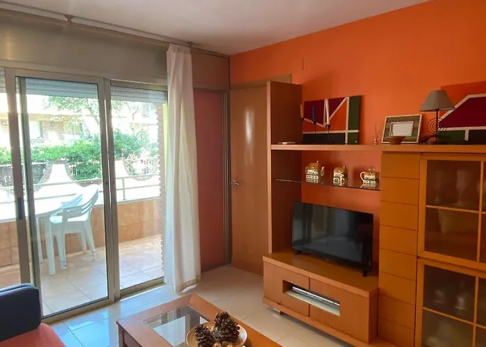 Vilafortuny A Pie De Playa Con Piscina كامبريلس