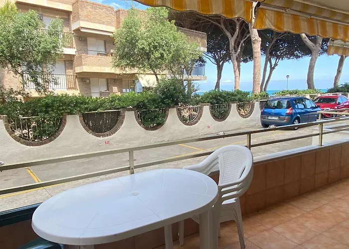 شقة Vilafortuny A Pie De Playa Con Piscina كامبريلس