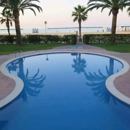 Lägenhet Vilafortuny A Pie De Playa Con Piscina